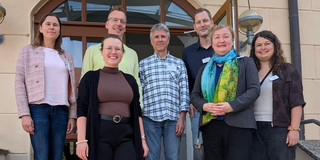 Das Projektteam von links nach rechts: Jun.-Prof. Dr. Daniela Schmitz, Olga Wagner, Prof. Dr. Uwe Wilkesmann, Manfred Fiedler, Jan-Hendrik Ortloff, Prof. Dr. Liudvika Leišytė, Dr. Anna-Lena Rose.